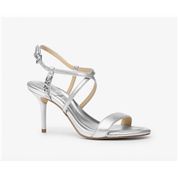 MICHAEL MICHAEL KORS Veronica Metallic Leather Sandal