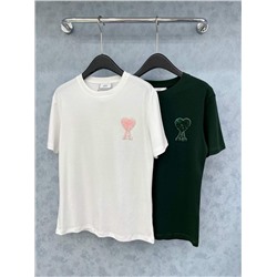 Женская футболка с вышивкой из бусин   AM*I