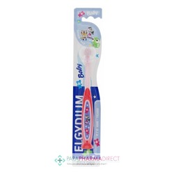 Elgydium Baby Brosse à Dents Rose Souple 0/2 ans