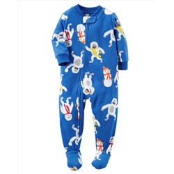 1-Piece Fleece PJs
