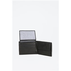 Cartera de piel Striking Negro