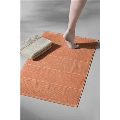 COTTONMANIA, Carmine Bathmat Desert - Ekstra Yumusak, Modern %100 Pamuk 50x75cm. Ayak Havlusu / Banyo Paspas Seti