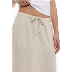 Rustic midi skirt