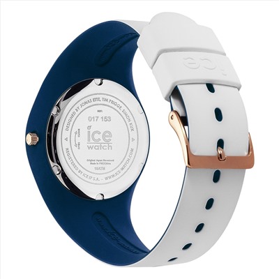 Uhr ICE Duo Chic - Silikon - weiß - versch. Größen erhältlich