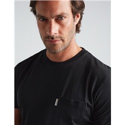 Pocket T-shirt, Men, Black