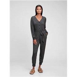 V-Neck Jumpsuit