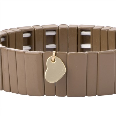 Damen Armreif mit Herzanhänger