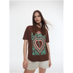 T-Shirt im Regular-Fit mit Druck