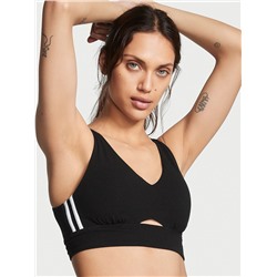 VICTORIA'S SECRET Cotton Cutout Longline Sports Bra