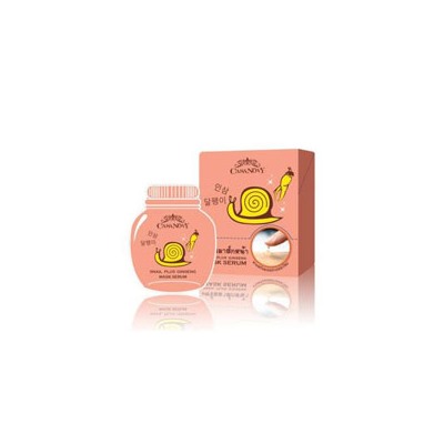 Серум-маска для лица с женьшенем и слизью улитки от Casanovy 10 мл / Casanovy Snail Plus Ginseng Mask Serum 10 ml