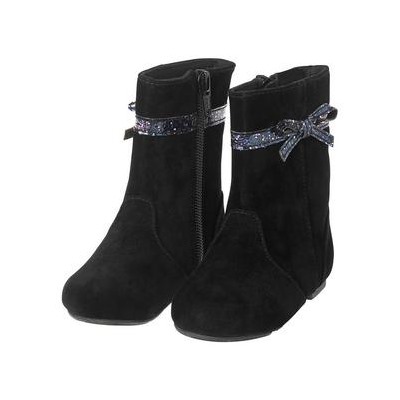 Ribbon Trim Boots