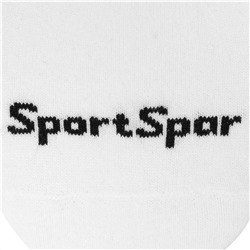 SportSpar.de "Sparlinge" Füßlinge Sneaker Socken 3 Paar weiß