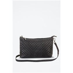 Bandolera de piel Zia - Gris