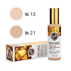 Premium Rich Gold Double Wear Radiance Foundation SPF50+ PA+++ #13, Омолаживающий тональный крем с золотом