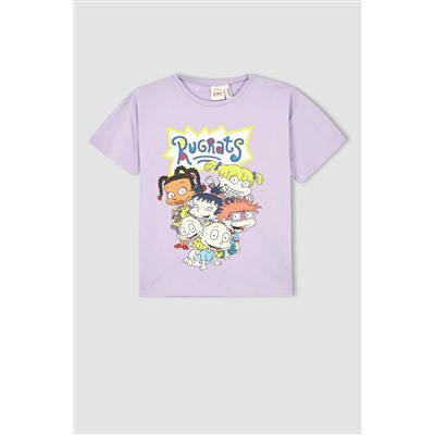 Kız Çocuk Rugrats Regular Fit Kısa Kollu Pamuklu Tişört
