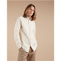 Pocket Striped Oxford Shirt, Men, Yellow