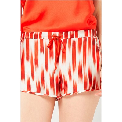 Short Sanguine Blanco y rojo