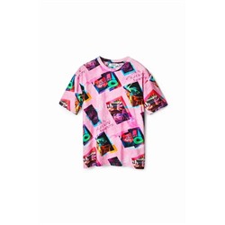 Camiseta oversize skate