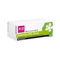 Cetirizin AbZ 10 mg Filmtabletten
