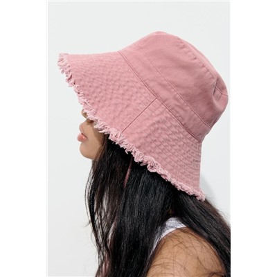 FRAYED BUCKET HAT