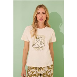 Pijama Capri Lilo & Stitch algodón