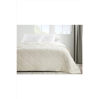 English Home Comfy Pamuk Tek Kişilik Yorgan 155x215 Cm Beyaz 10003825-1