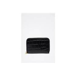 Cartera de piel Moni Negro