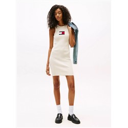 Tommy Jeans Ribbed Mini Sweater Dress