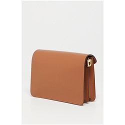 Bandolera de piel Vic Camel