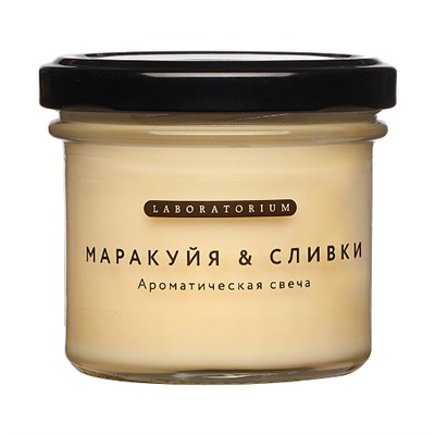 Свеча ароматическая "Маракуйя-Сливки"