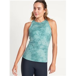 UltraLite Racerback Rib-Knit Performance Tank for Women