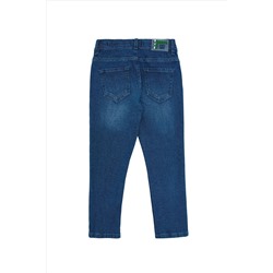 Erkek Çocuk Mavi Jean Pantolon