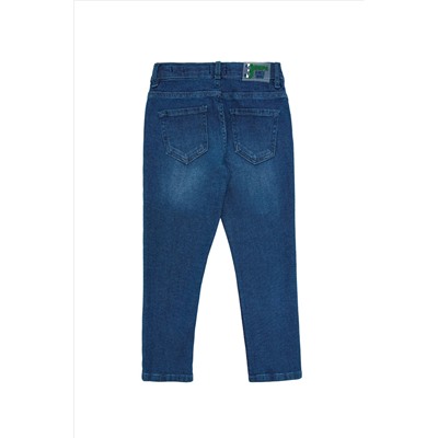 Erkek Çocuk Mavi Jean Pantolon