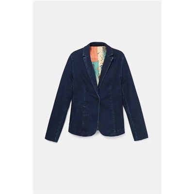 Blazer slim vaquera