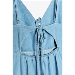 MIDI DRESS WITH BOWS