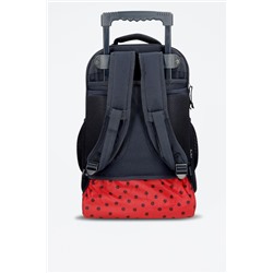Mochila con ruedas Clark Rojo y antracita