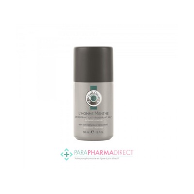 Roger & Gallet Homme Menthe Déodorant Roll-on 48h Anti-Transpirant 50ml