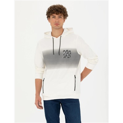Ekru Regular Fit Sweatshirt