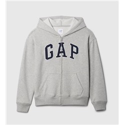 Kids Relaxed Gap Logo Zip Hoodie