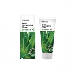 [LEBELAGE] Пенка для умывания увлажняющая АЛОЭ Aloe Cleansing Foam, 100 мл