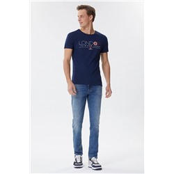 Lee Cooper Cedric Erkek O Yaka T-shirt 222 LCM 242013