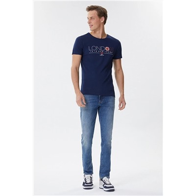 Lee Cooper Cedric Erkek O Yaka T-shirt 222 LCM 242013