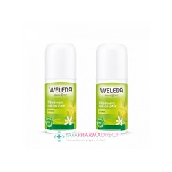 Weleda Citrus Déodorant Roll-On 24H BIO 2x50mlLot  × 2