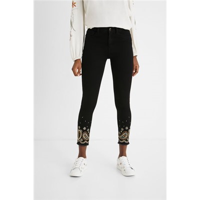Pantalón tejano skinny tobillero