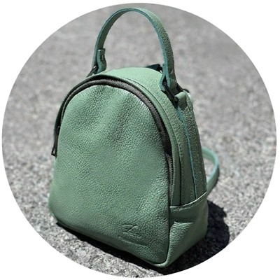 AB.Z · Pelle · mochila NAPA (630) manzana