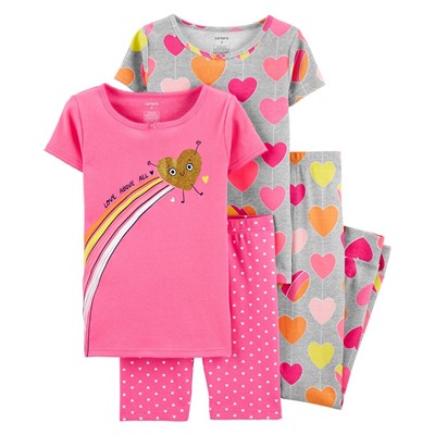 Carter's | Kid 4-Piece Unicorn Snug Fit Cotton PJs