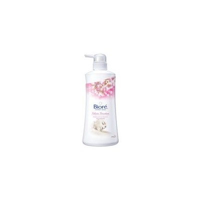 Гель-крем для душа Sakura Sensation от Biore 550 мл / Biore Cream Sakura Sensation 550 ML