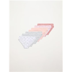 PACK OF 7 PAIRS OF PRINTED CLASSIC BRIEFS.