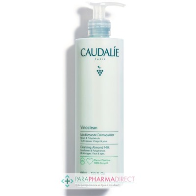 Caudalie Vinoclean - Lait d'Amande Démaquillant 400ml