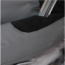 Мужской пуховик плотный и теплый из гусиного пуха